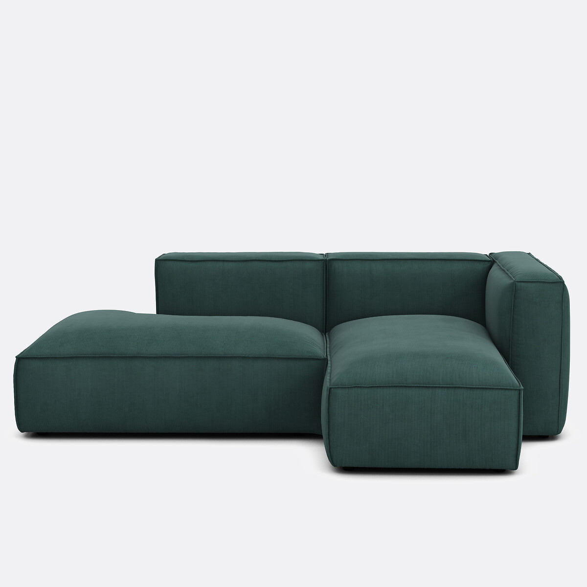 LA REDOUTE INTERIEURS Corduroy rechthoekige bank Seven
