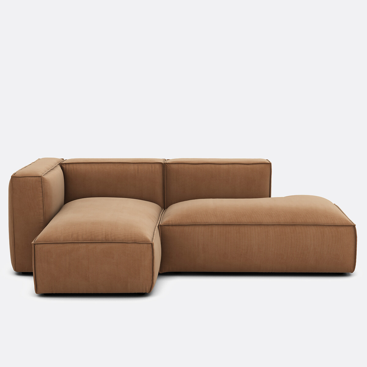 LA REDOUTE INTERIEURS Corduroy hoekbank links Seven