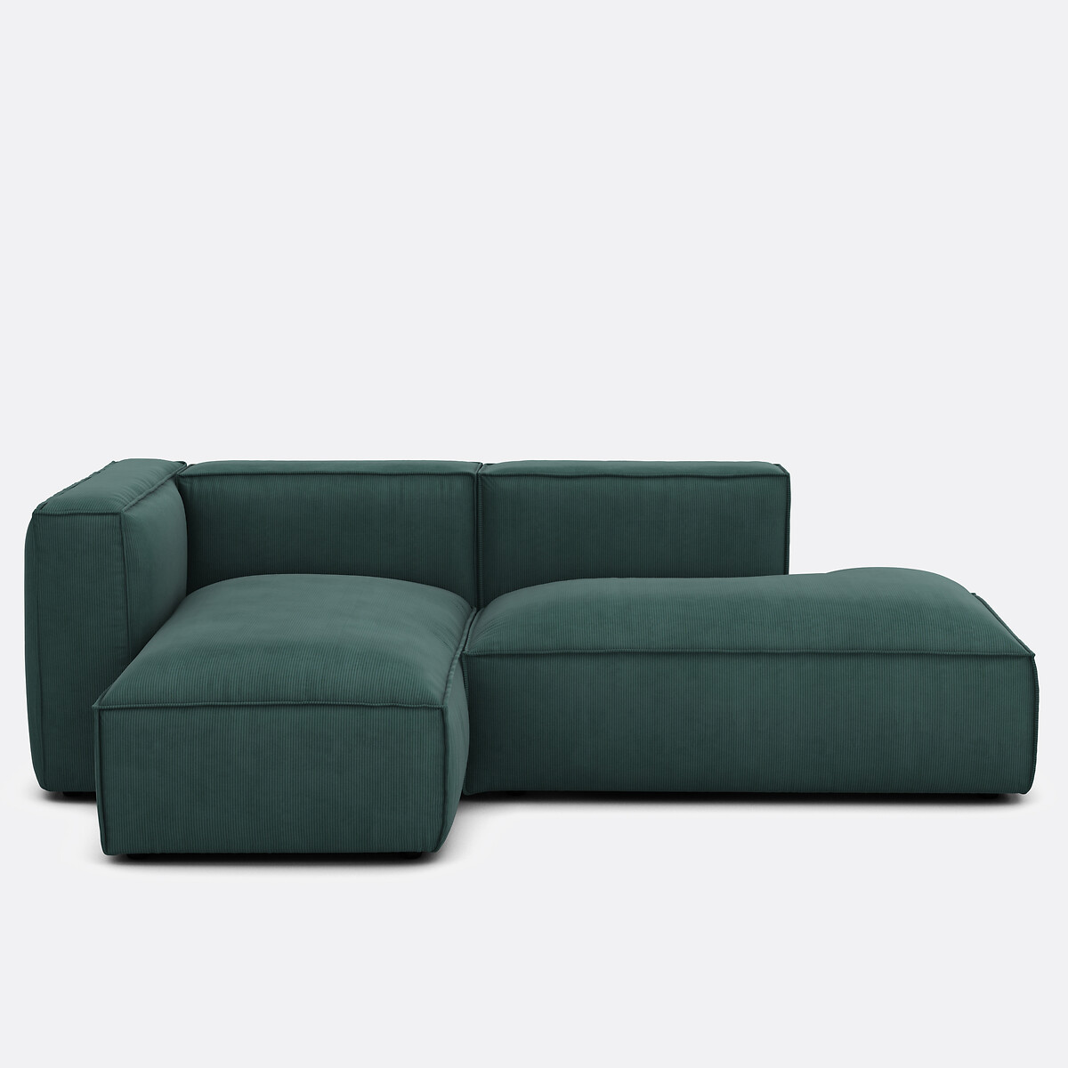 LA REDOUTE INTERIEURS Corduroy hoekbank links Seven