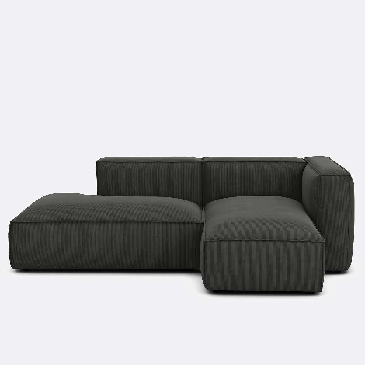 LA REDOUTE INTERIEURS Corduroy rechthoekige bank Seven
