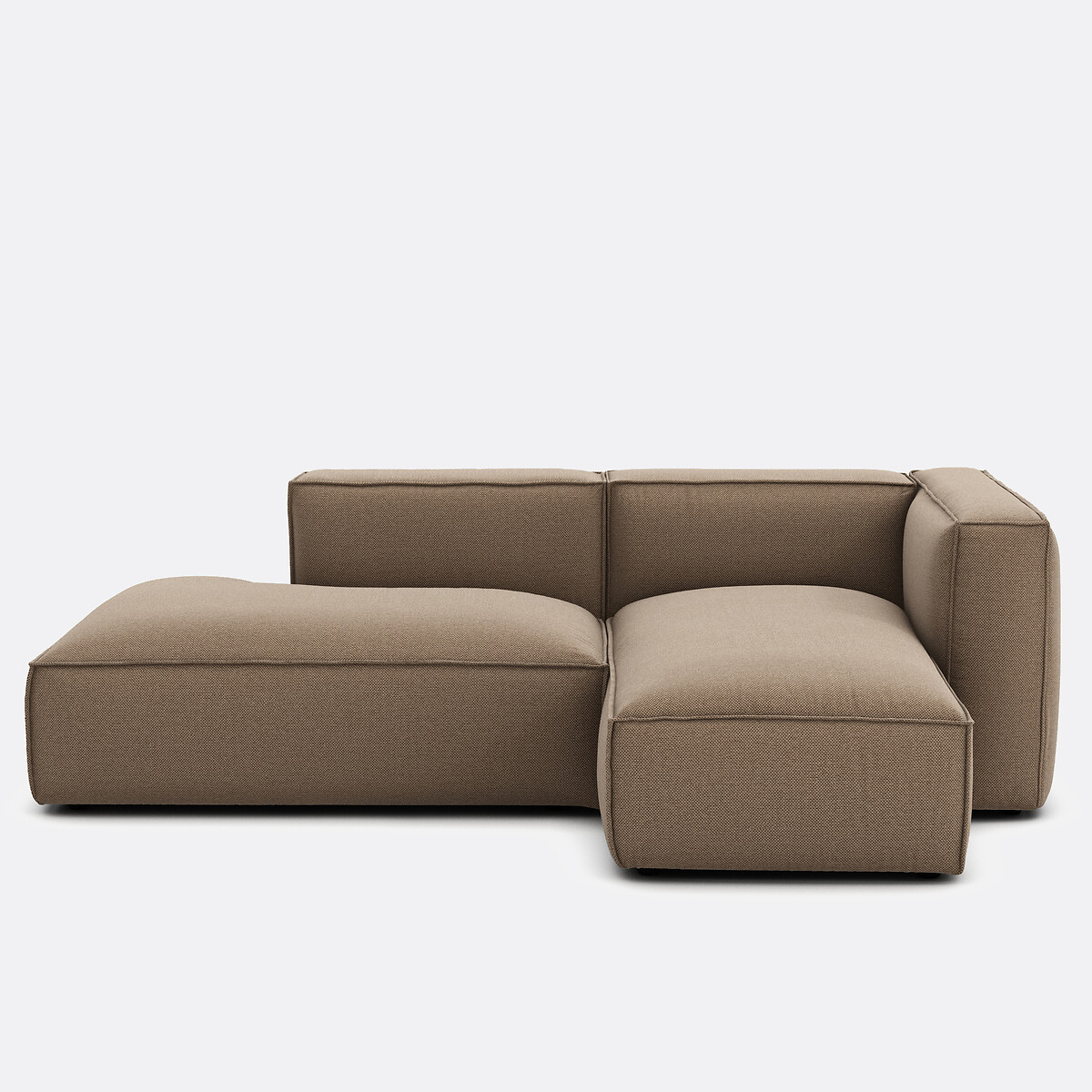 LA REDOUTE INTERIEURS Hoekbank links, stof met structuur, SEVEN
