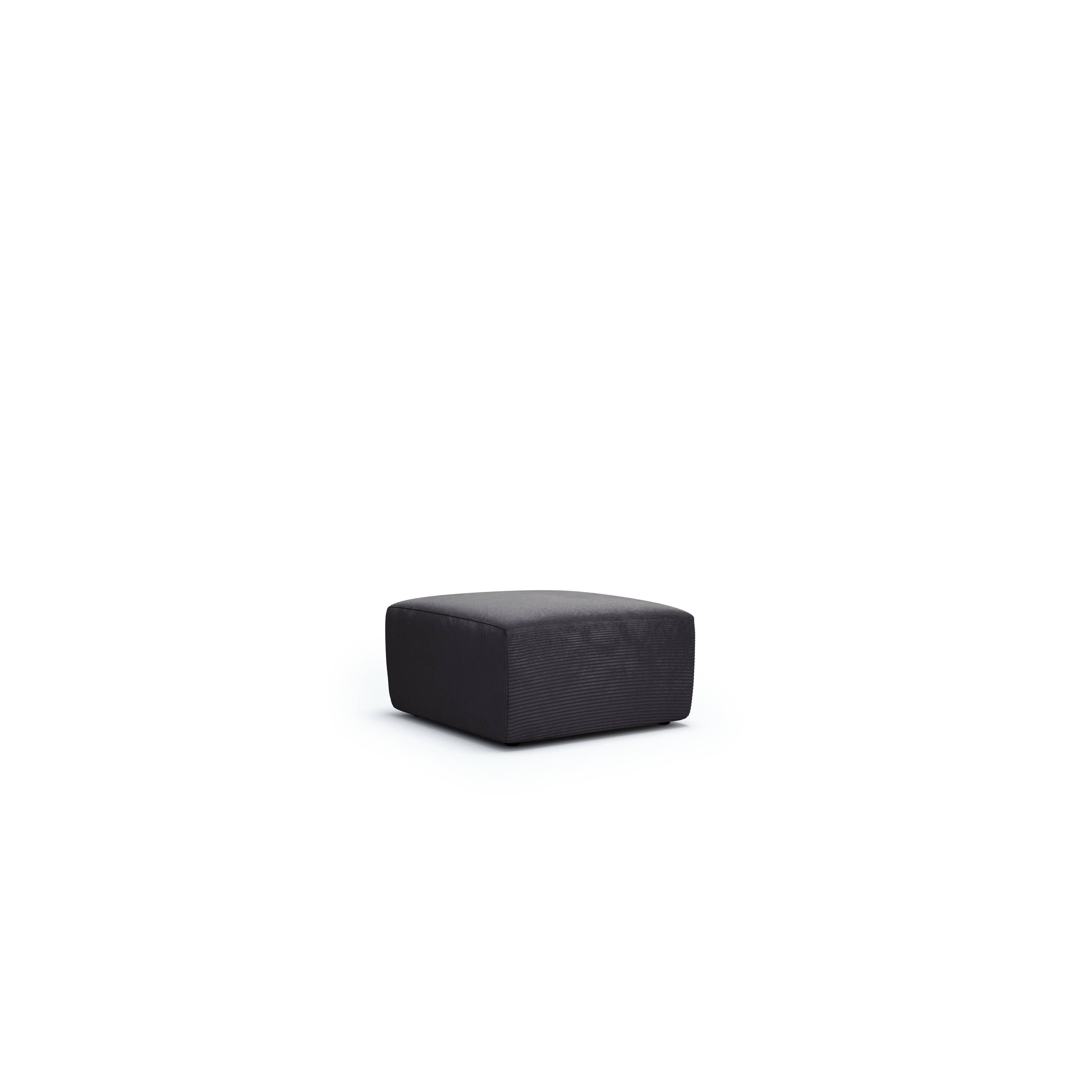 NADUVI Collection Hocker Nina ribstof | 