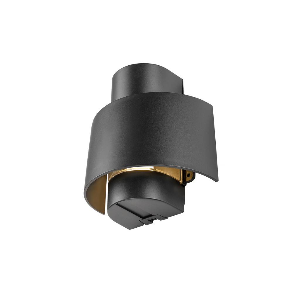 SLV Design wandlamp Photoni Cyl zwart 1008197