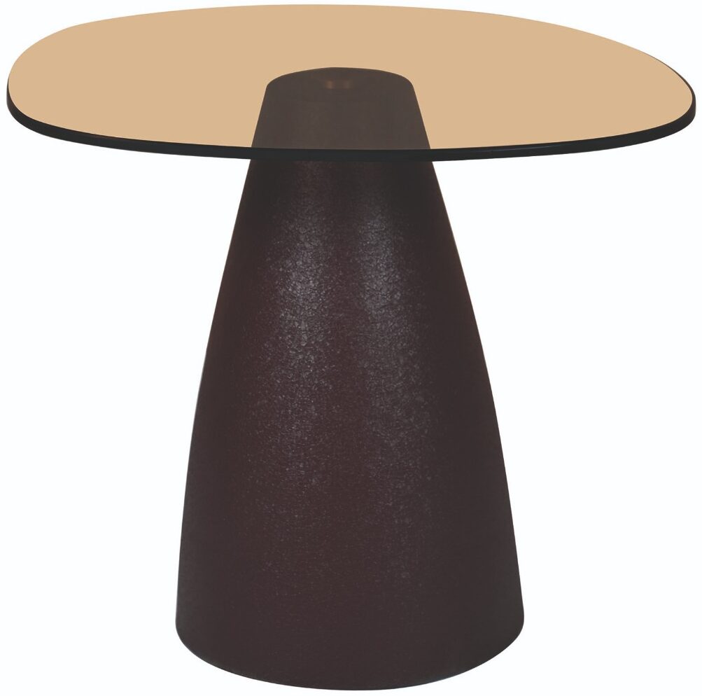 Bijzettafel Brix Mylon Brown 50cm