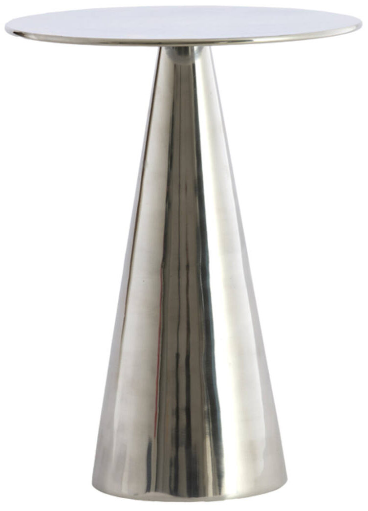 Bijzettafel Leova - Nikkel