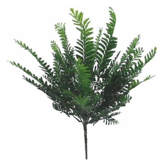 Decoflorall Varen Fern Bush Donkergroen 47 cm / st – Varen Varen