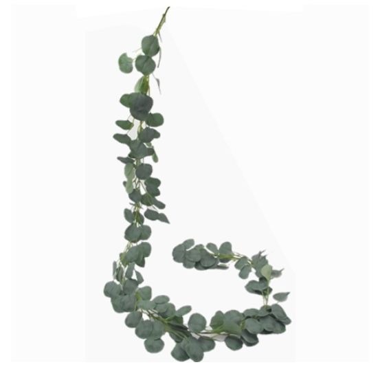 Decoflorall Eucalyptus Garland 180 cm / st – Prachtige Eucalyptusslinger Prachtige Eucalypthusslinger