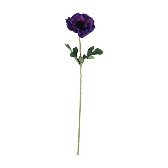 Decoflorall Anemoon Purple 48 cm / st – Zijdebloem zijdebloem