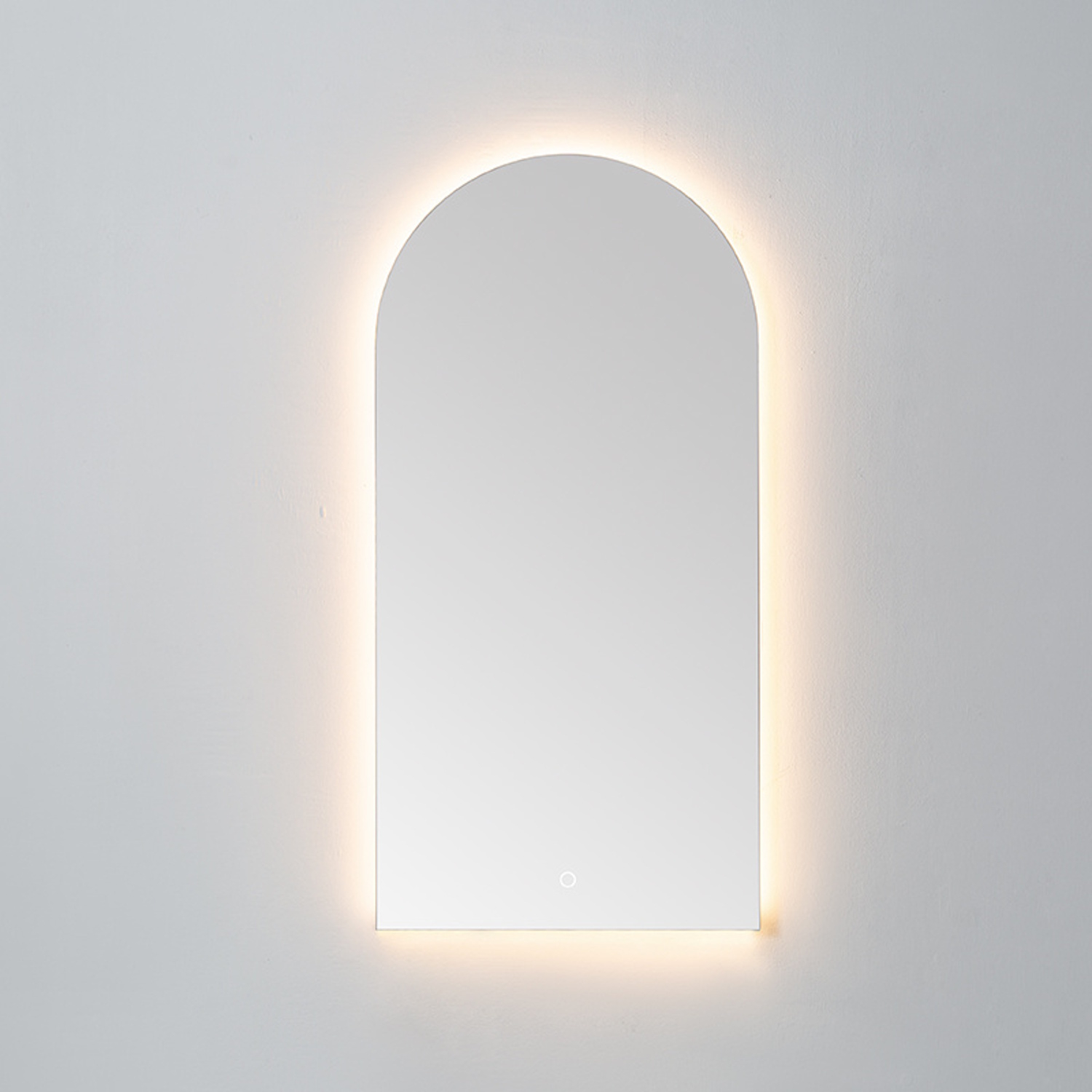 Sanilux Spiegel  Gate 100x50 cm Met LED-verlichting Dimbaar Incl. Spiegelverwarming