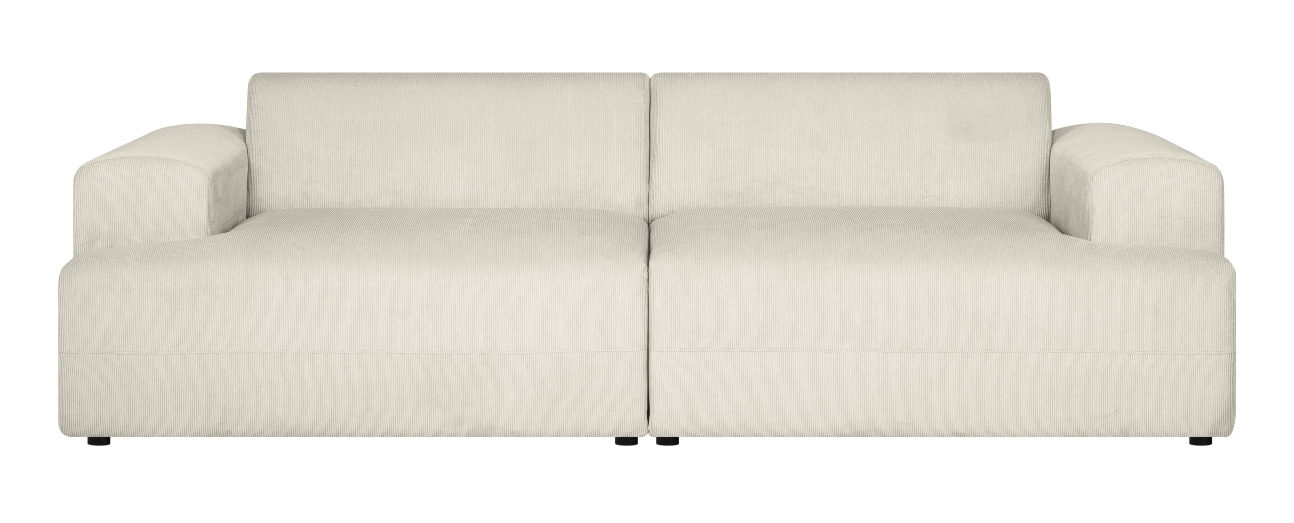 NADUVI Collection 3-zitsbank Sevilla ribstof | 