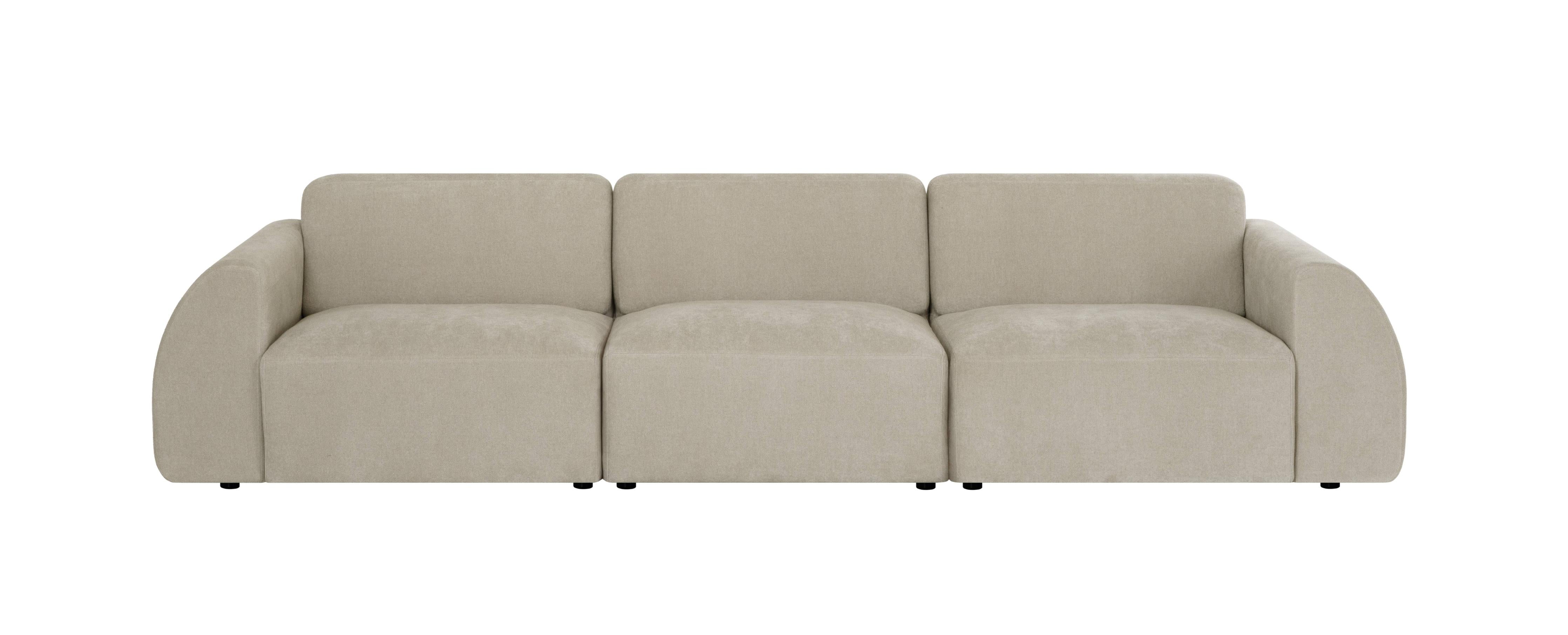 NADUVI Collection 3-zitsbank Mattis bouclé | 