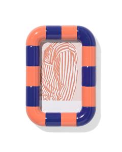 HEMA Fotolijst Voor Instax Hout Gestreept (blauw)