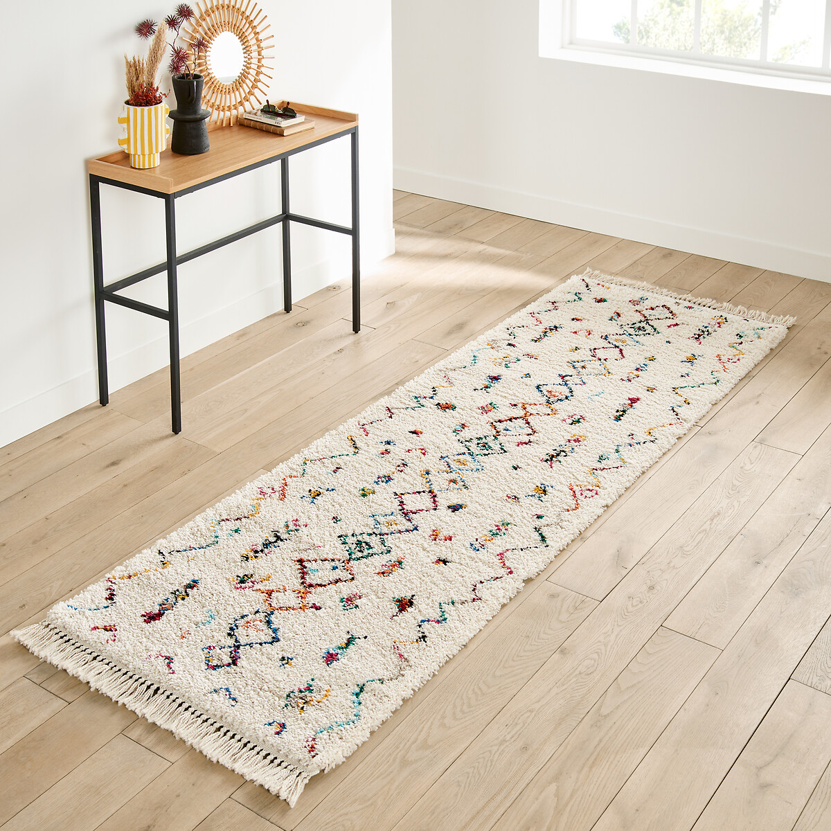 LA REDOUTE INTERIEURS Vloerkleed in berberstijl, gekleurd, Miro