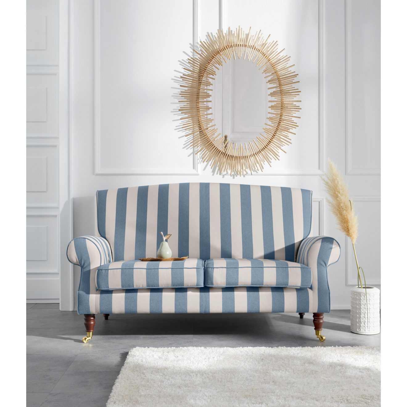 Guido Maria Kretschmer Home&Living 2-zitsbank Rennes in fluweellook of katoenmix