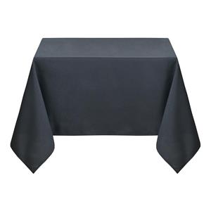 Stof Textiles Tafelkleed - 180 x 180 cm - antraciet - Tafellaken -