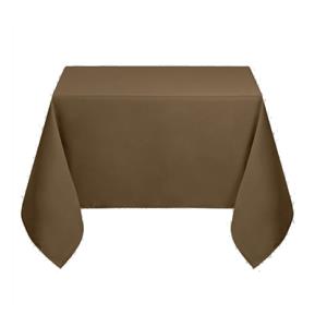 Stof Textiles Tafelkleed - 180 x 180 cm - khaki - Tafellaken -