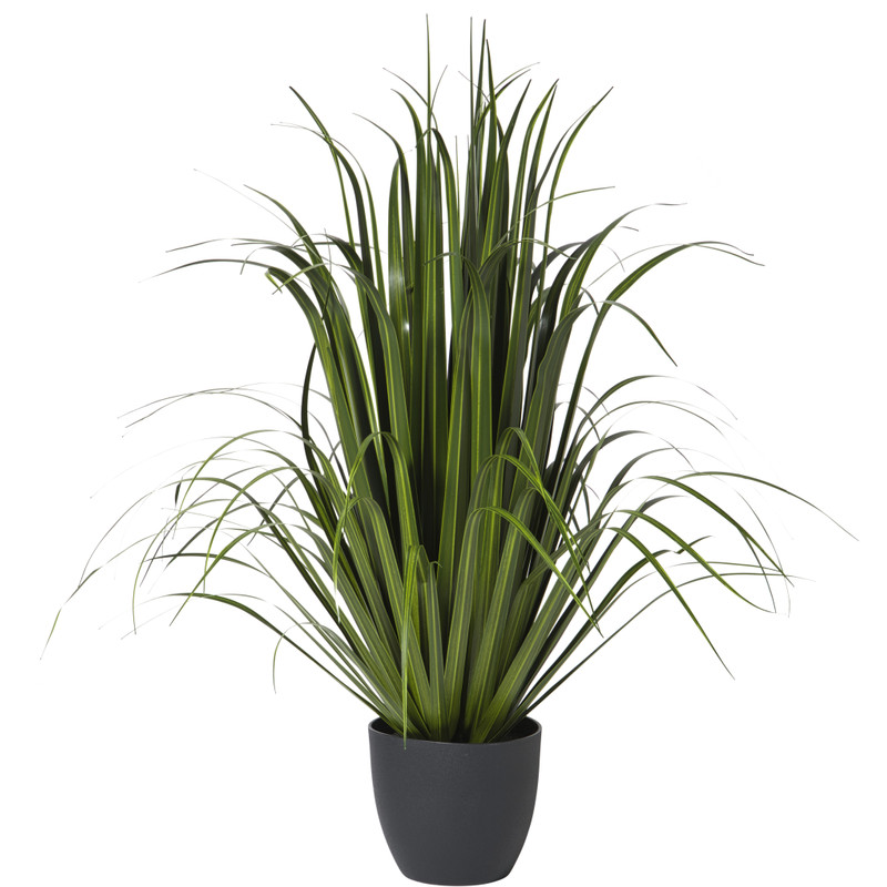 Xenos Kunstplant pluimen - groen - 94 cm