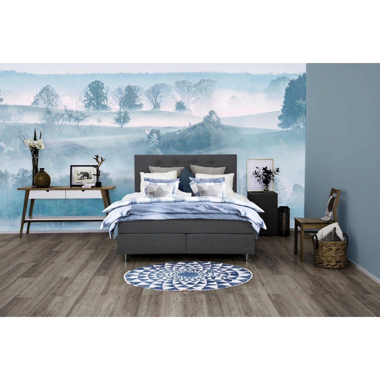 Places of Style Boxspring Nordica incl. topmatras, ook in extra lang 200x220 cm
