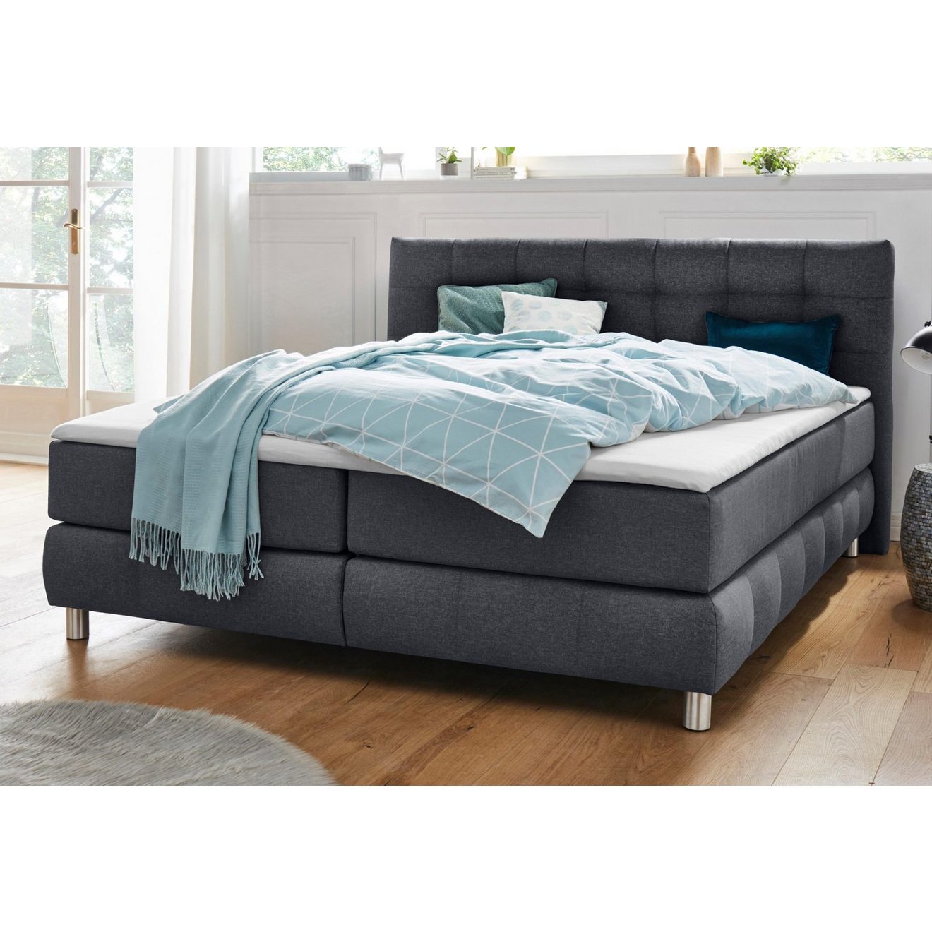 Andas Boxspring Salo incl. topmatras, 6 breedten, 2 hardheden, tfk ook in hardheid 4