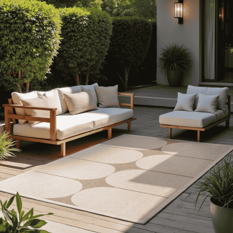 NORTHRUGS Outdoorkleed Bowen omkeerbaar tapijt