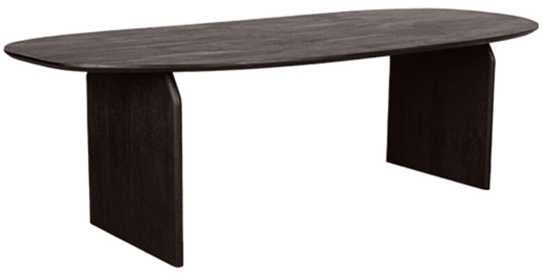 Eetkamertafel Cooper - Espresso - Mangohout - 210x110 cm