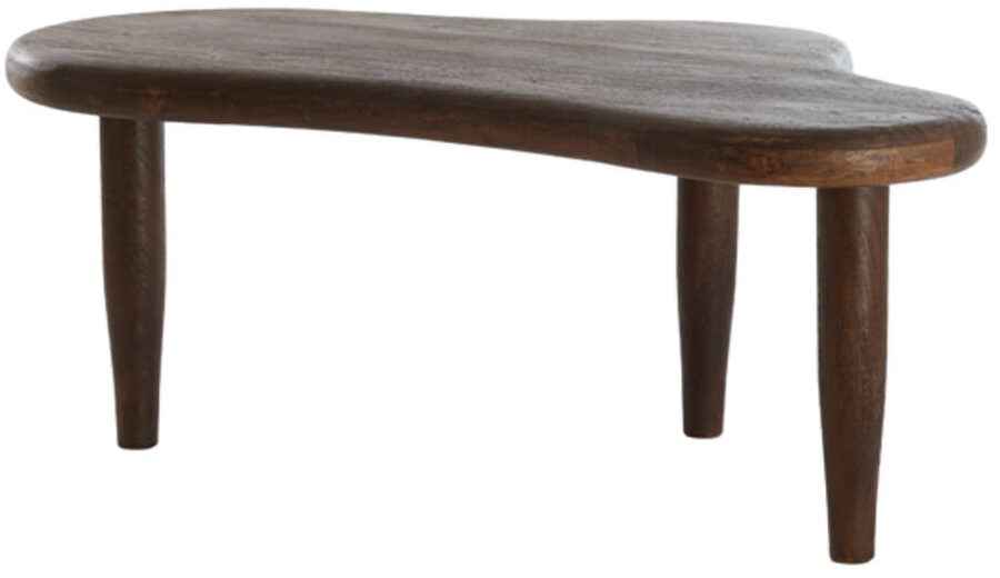 Salontafel Canzo - Hout Mat Roodbruin