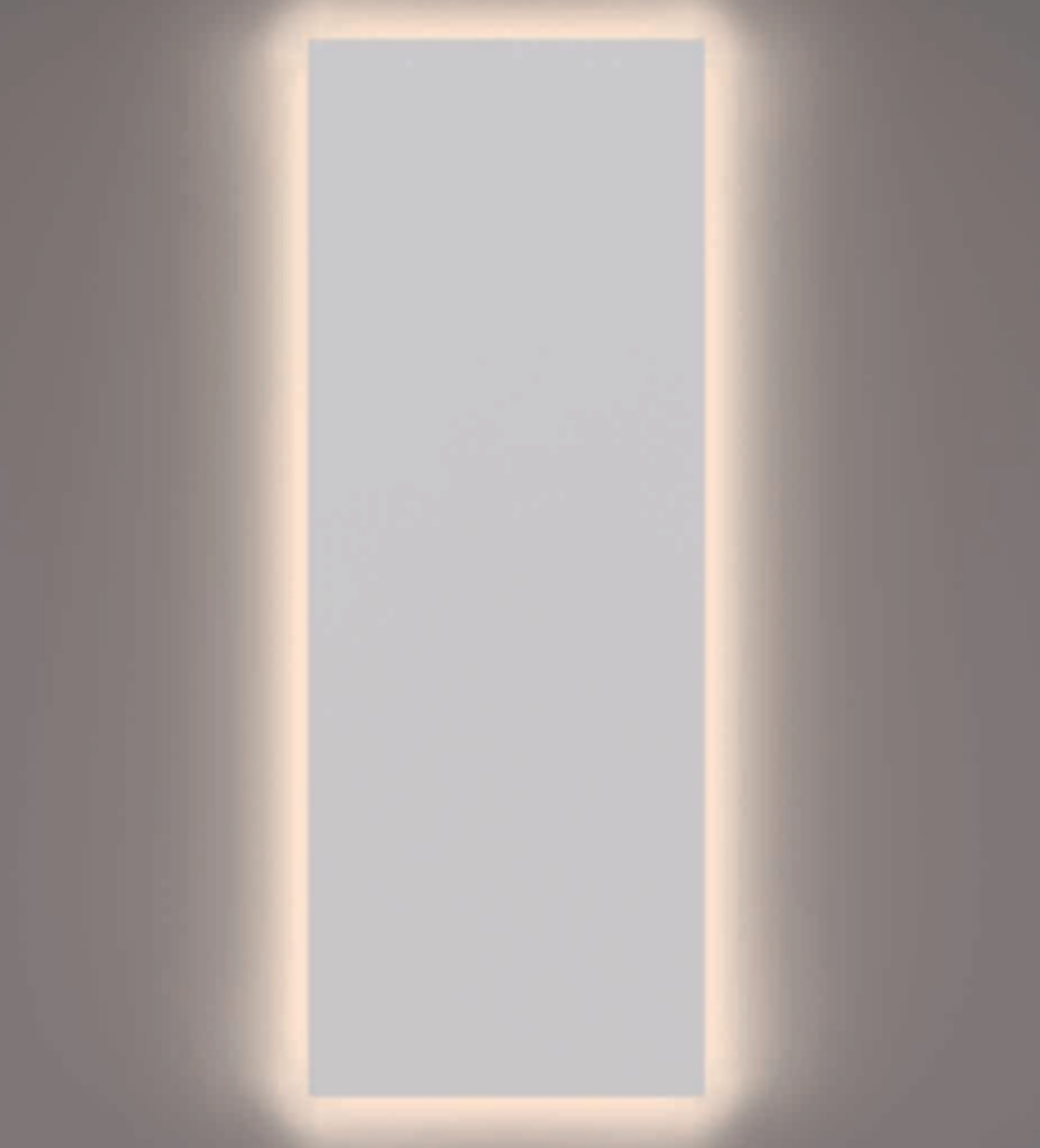 Hipp Design Toiletspiegel  SPV Rechthoek 25x80 cm Met Verlichting
