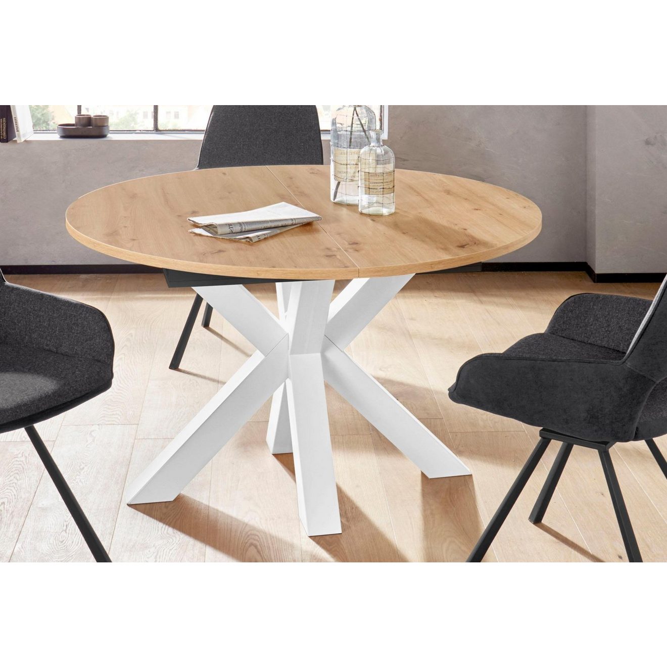 Mäusbacher Eettafel , stervormige voet