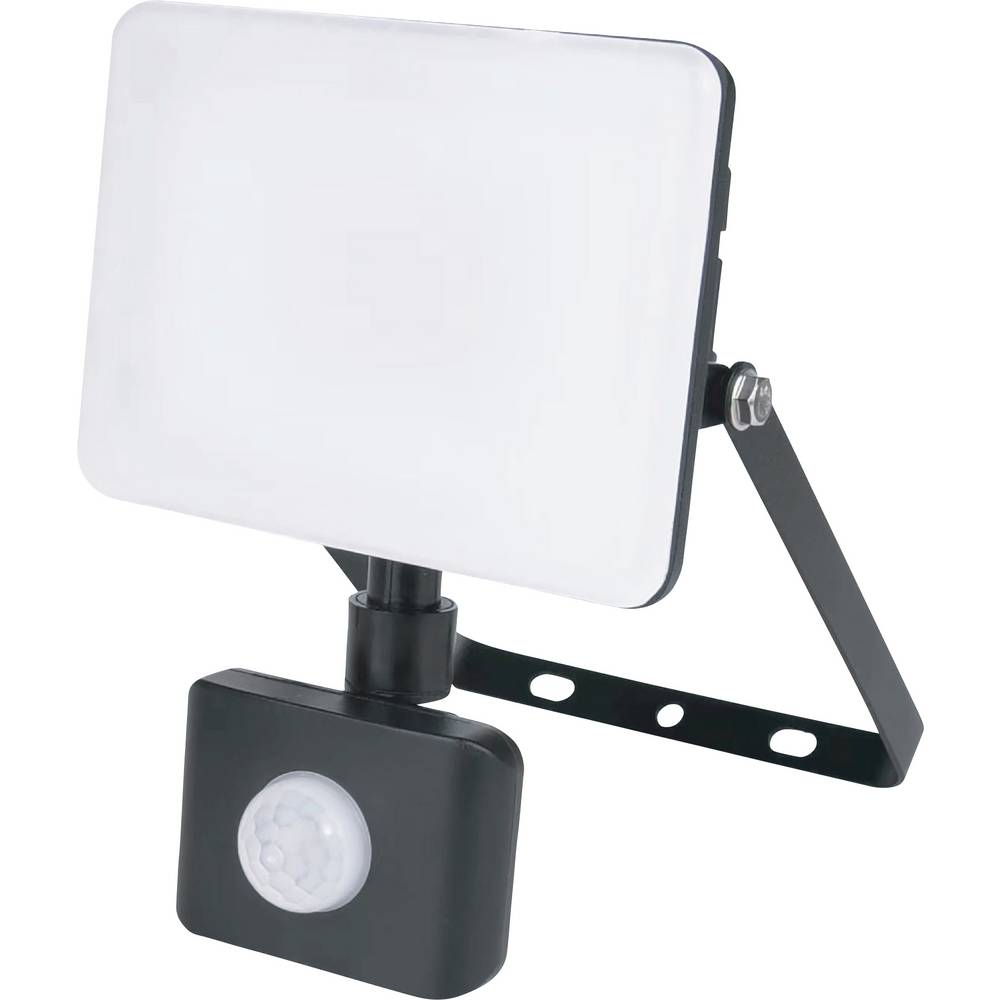 Müller-Licht Orlando 21600072 LED-buitenschijnwerper met bewegingsmelder 20 W Neutraalwit