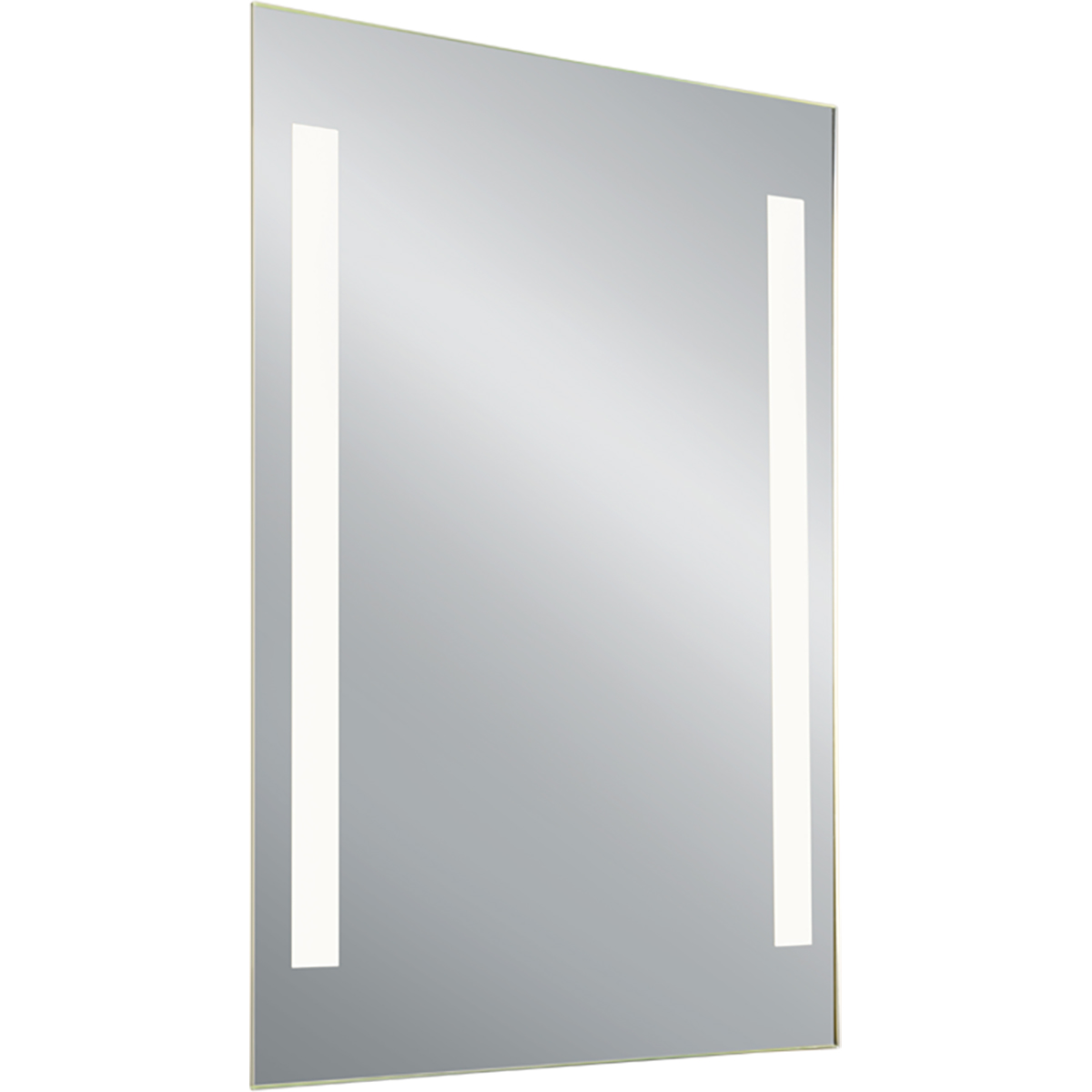 BES LED LED Badkamerspiegel - Trion Annes - IP44 - 18W - Rechthoek - Dip-Switch - Spiegelglas