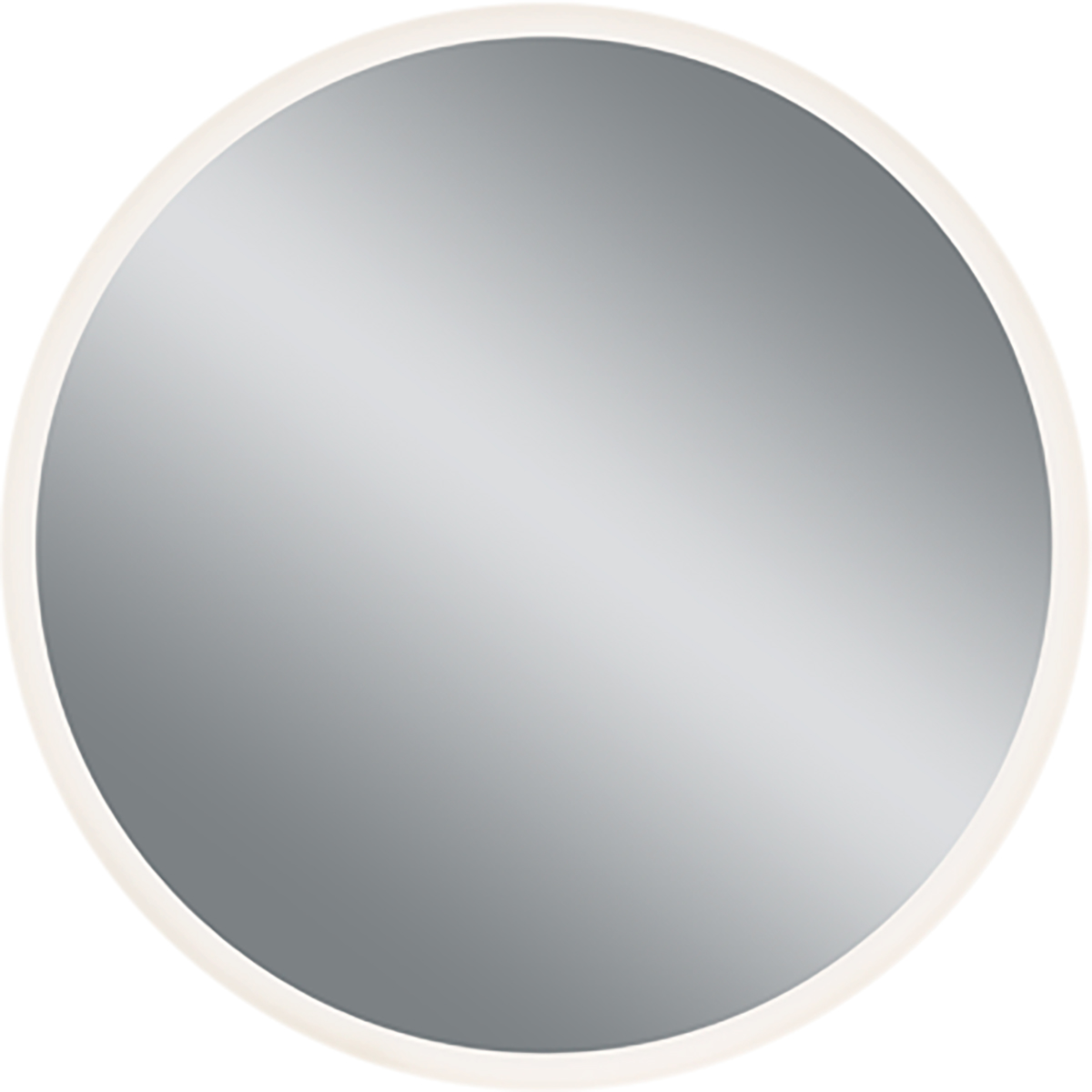 BES LED LED Badkamerspiegel - Trion Raro - 15W - Rond - 60cm - Dipschakelaar - Spiegelglas