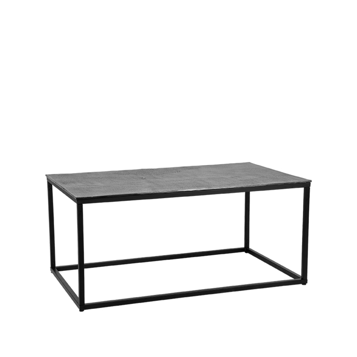 Het Steigerhouthuis D-MAXX Salontafel Pride - Antiek ash - Metaal - 100 cm