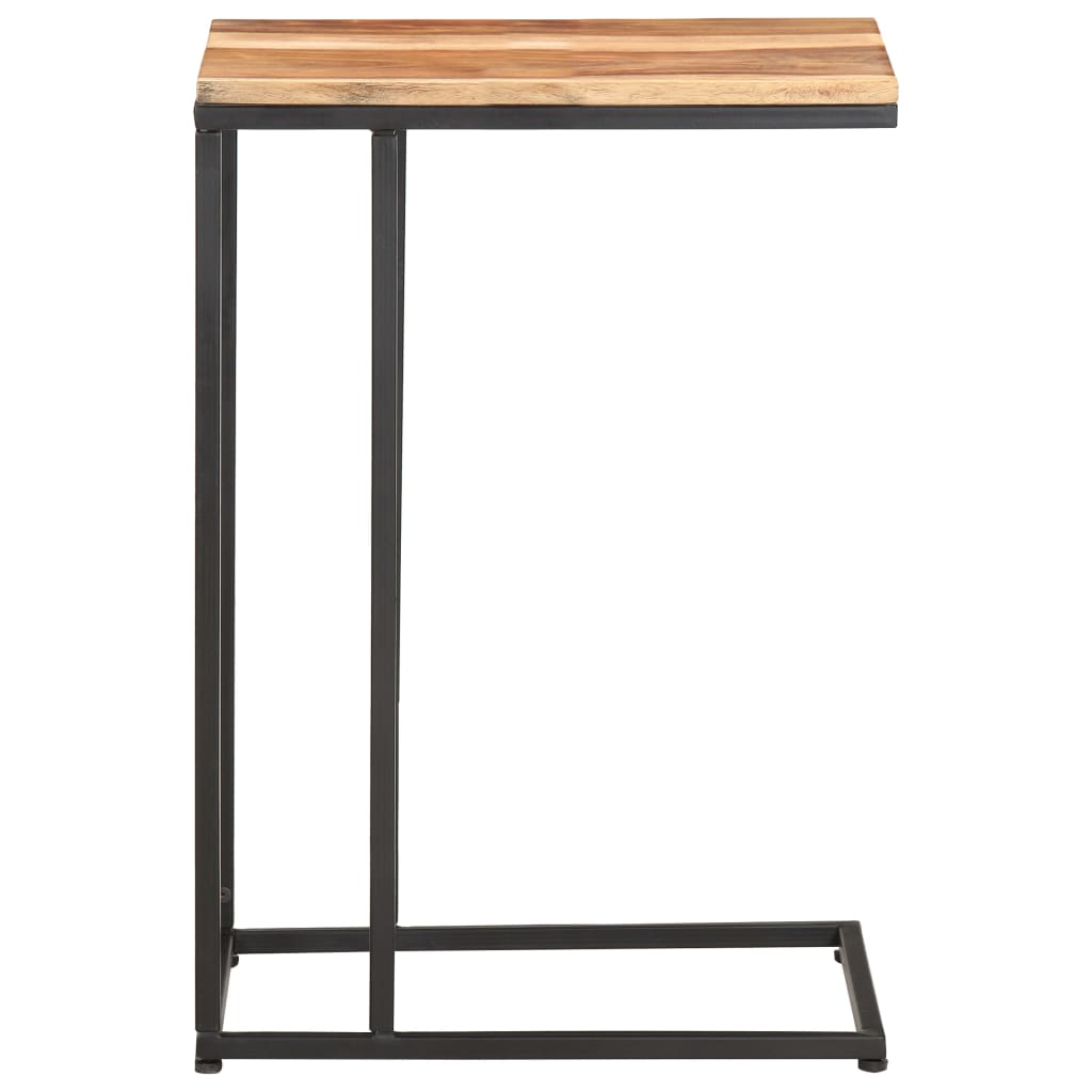 vidaXL Bijzettafel 35x45x65 cm massief hout