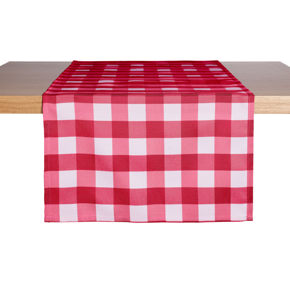 ERWIN M. Tafelloper Countryline; 40x130 cm (BxL); rood; rechthoekig; 2 stuk / verpakking