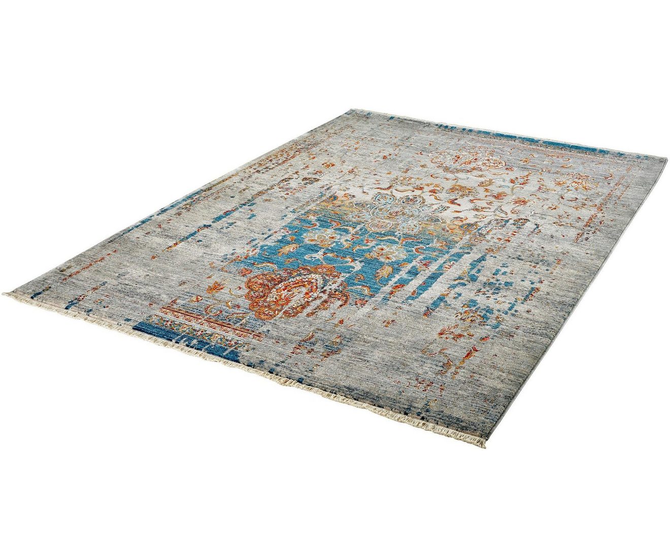 Obsession Vloerkleed My Laos 453 modern vintage design, met franje