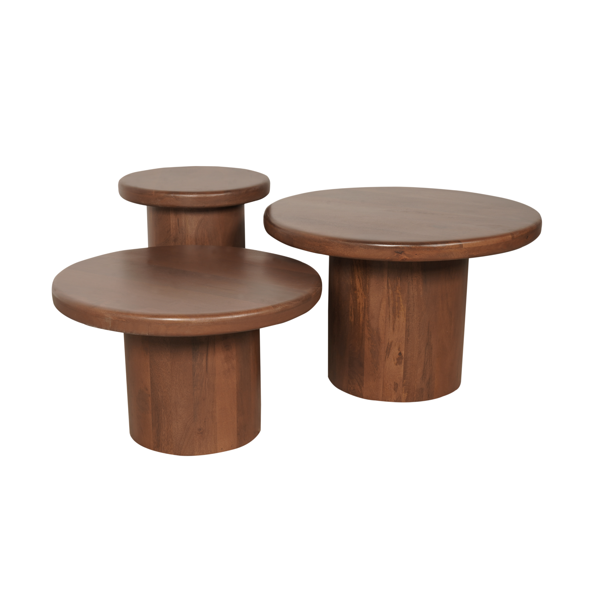 Het Steigerhouthuis Salontafel Maya | 70 cm | Walnoot
