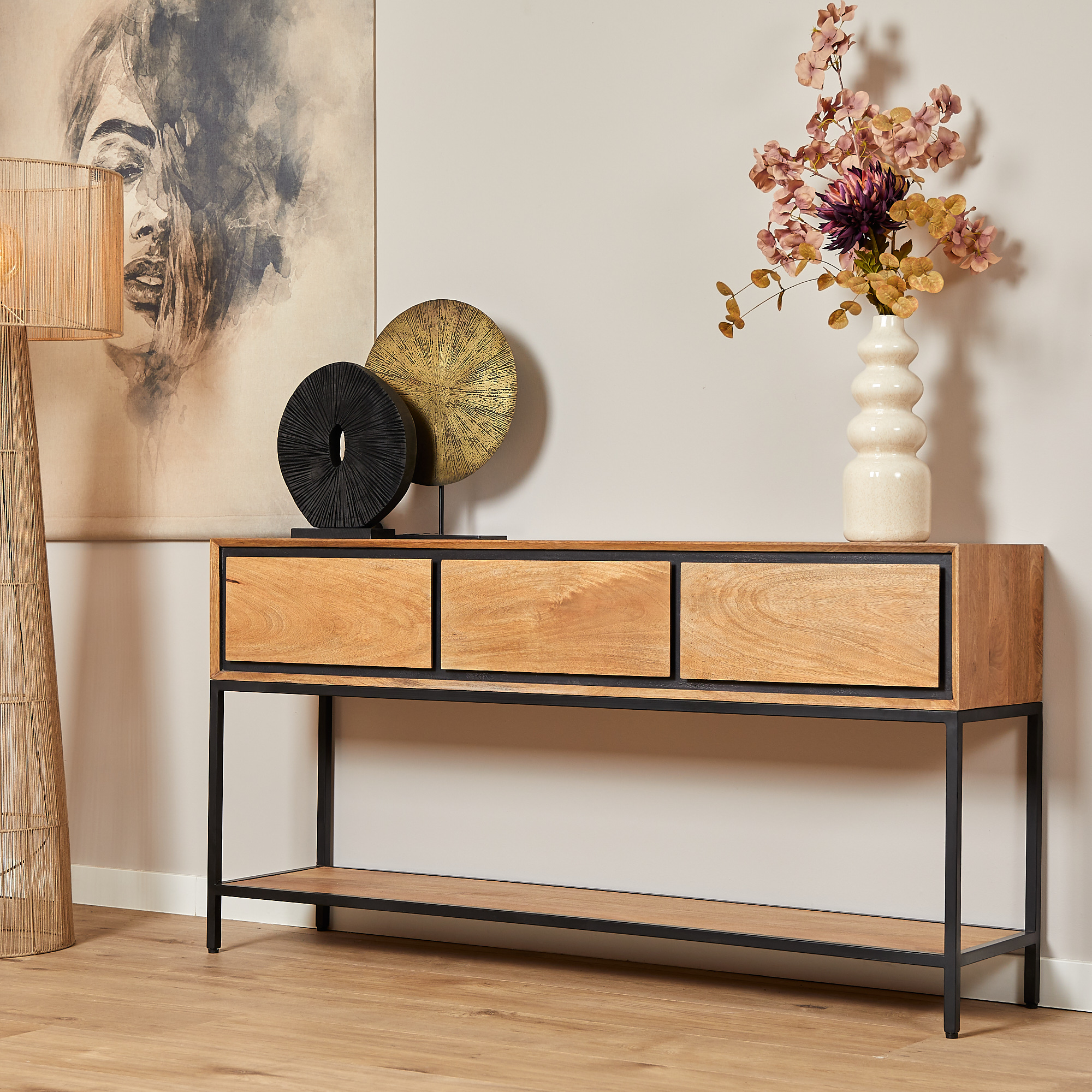 Het Steigerhouthuis Sidetable RichWood | 150 cm