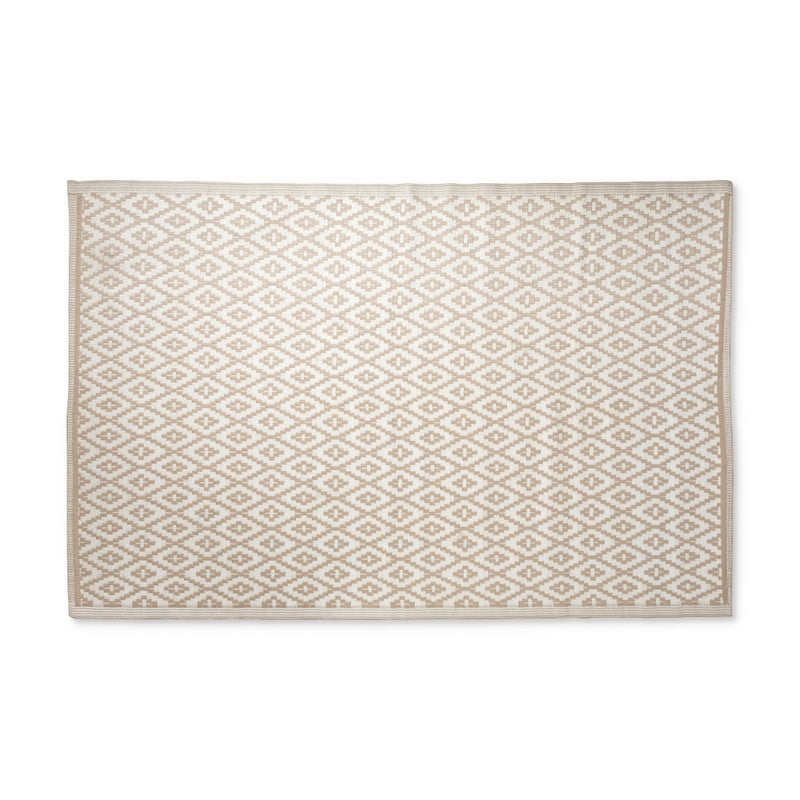 Xenos Buitenkleed azteken - beige - 160x230 cm