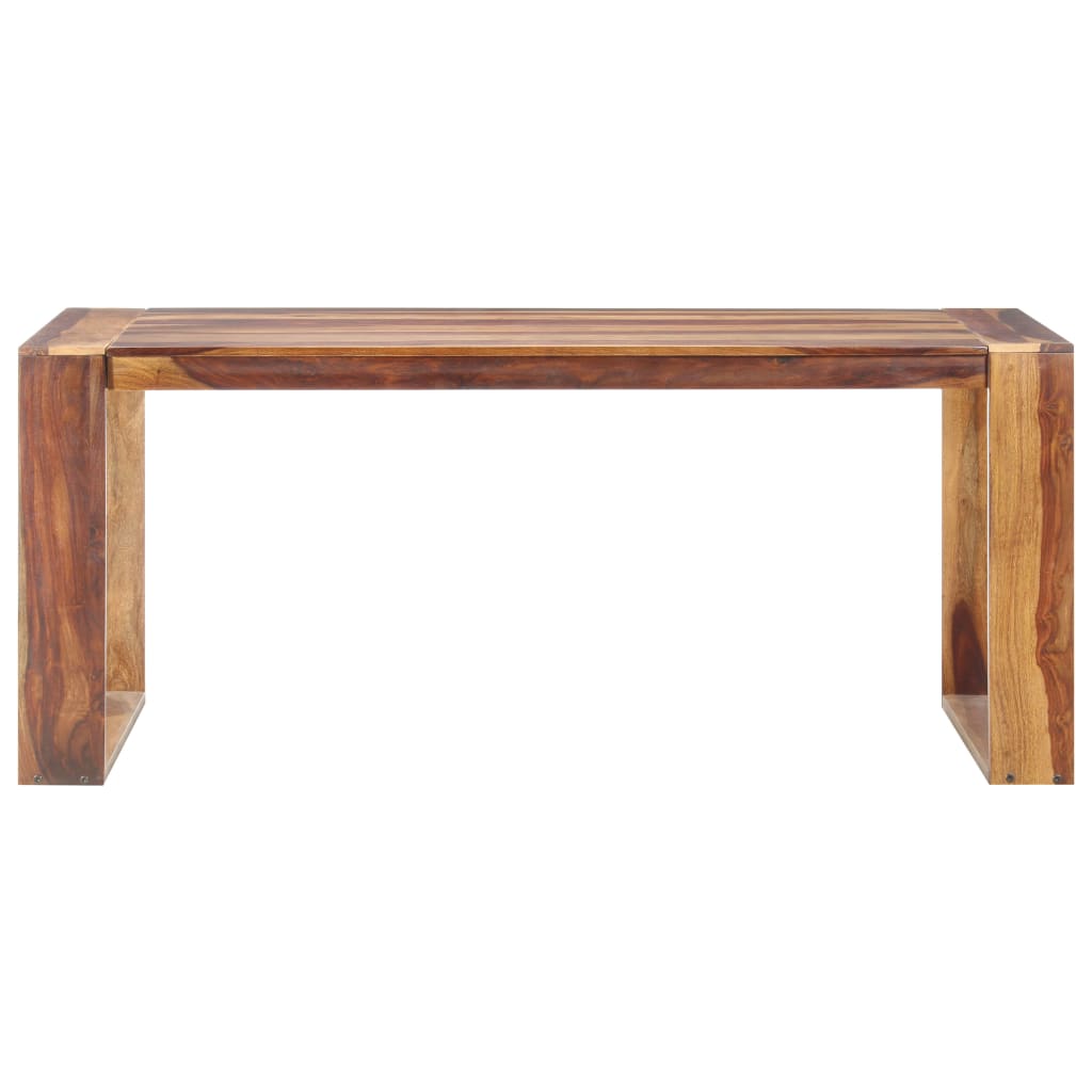 vidaXL Eettafel 180x90x76 cm massief hout