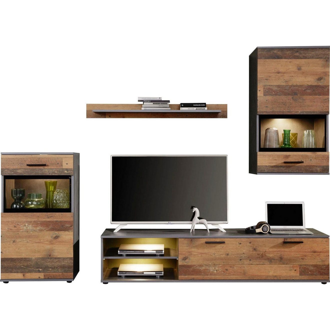 Home affaire Wandmeubel Mansfield (4-delig)