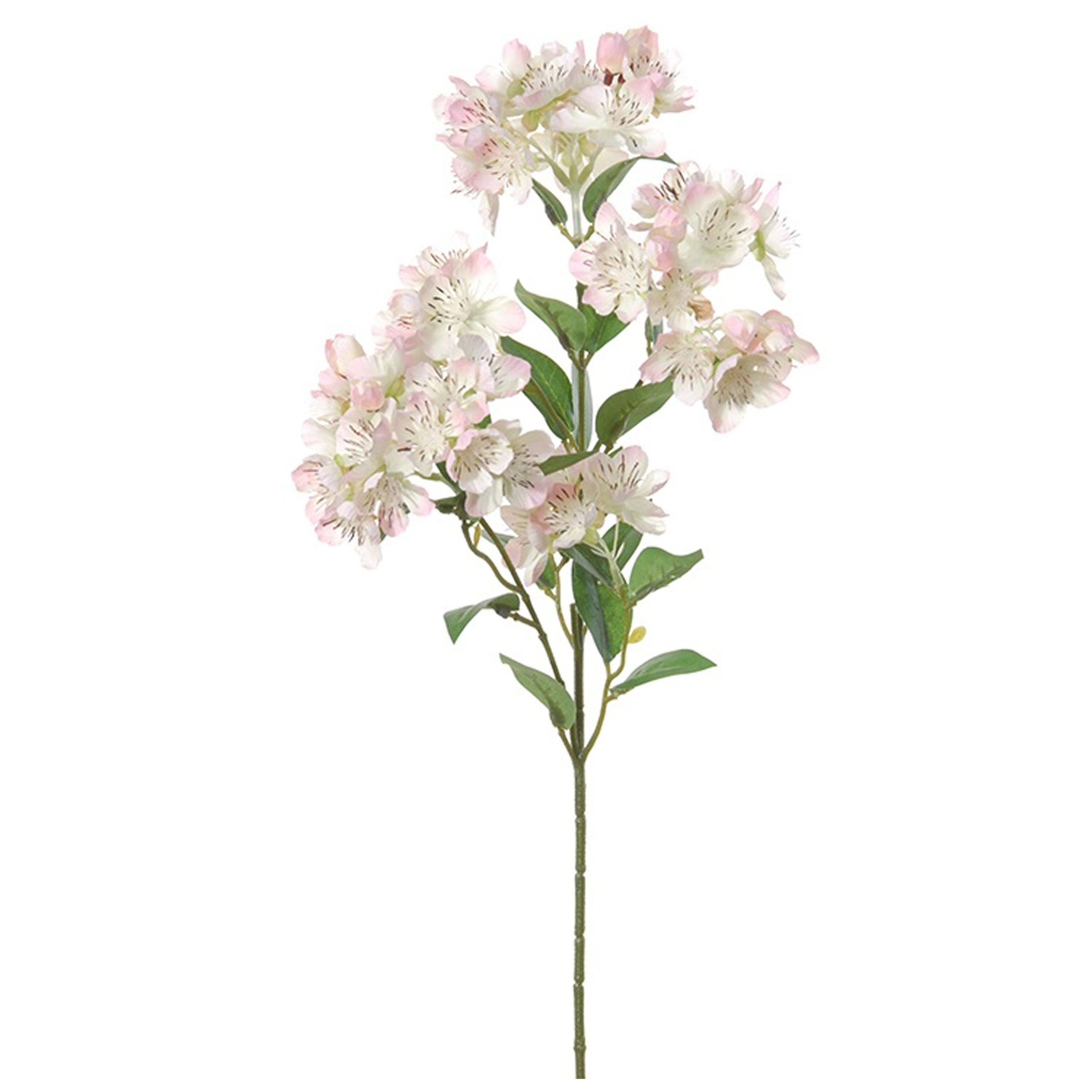 Louis Maes Bloesem kunstbloem/tak - appelbloesem roze - 60 cm -