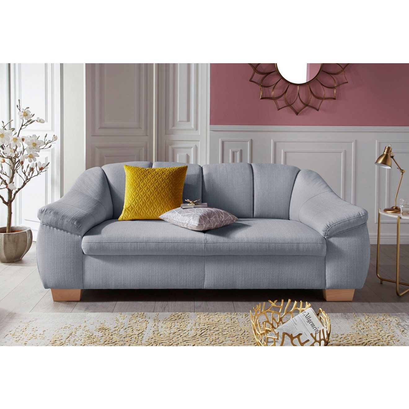 Sit&more 3-zitsbank SANTO met binnenvering
