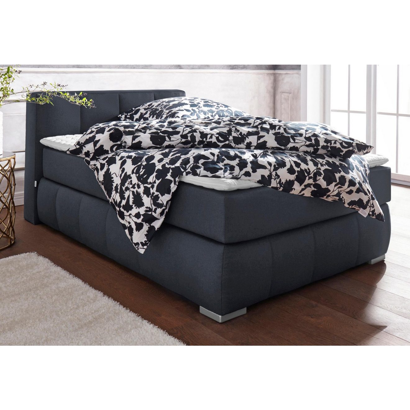 Guido Maria Kretschmer Home&Living Boxspring Chelles incl. koudschuim matrastopper, in 5 breedtes en 3 matrastypes