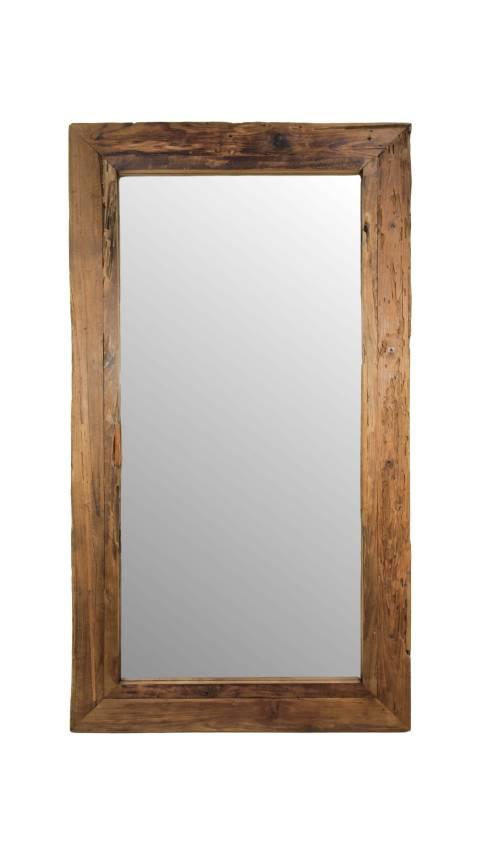 HSM Collection Wandspiegel Rustiek teakhout | 
