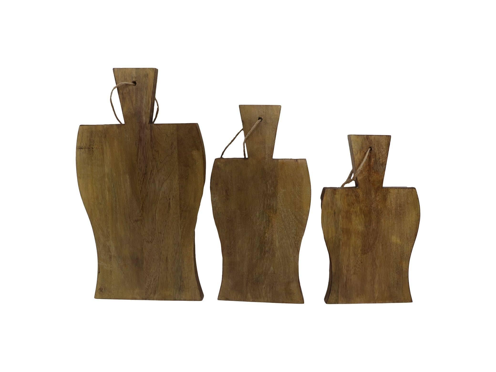 HSM Collection Set van 3 snijplanken Natural organisch | 