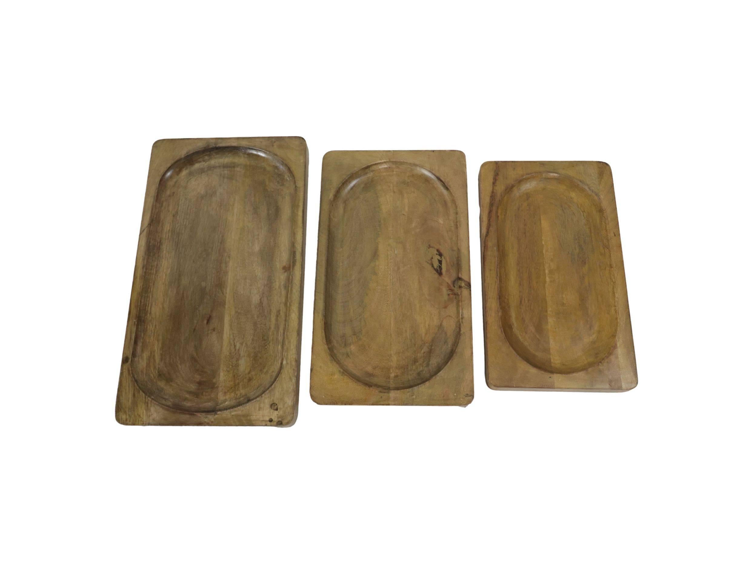 HSM Collection Set van 3 decoratieve dienbladen Jane | 