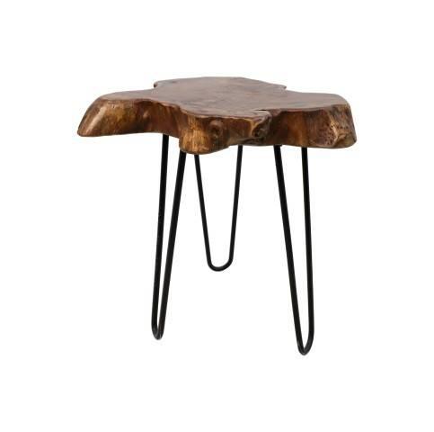 HSM Collection Bijzettafel Bark teakhout | 