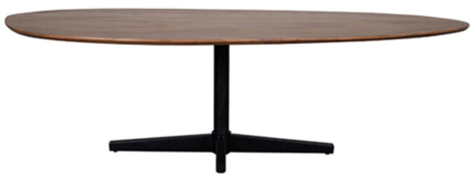 Eetkamertafel Rosie - Nature - Mangohout - 180x100 cm
