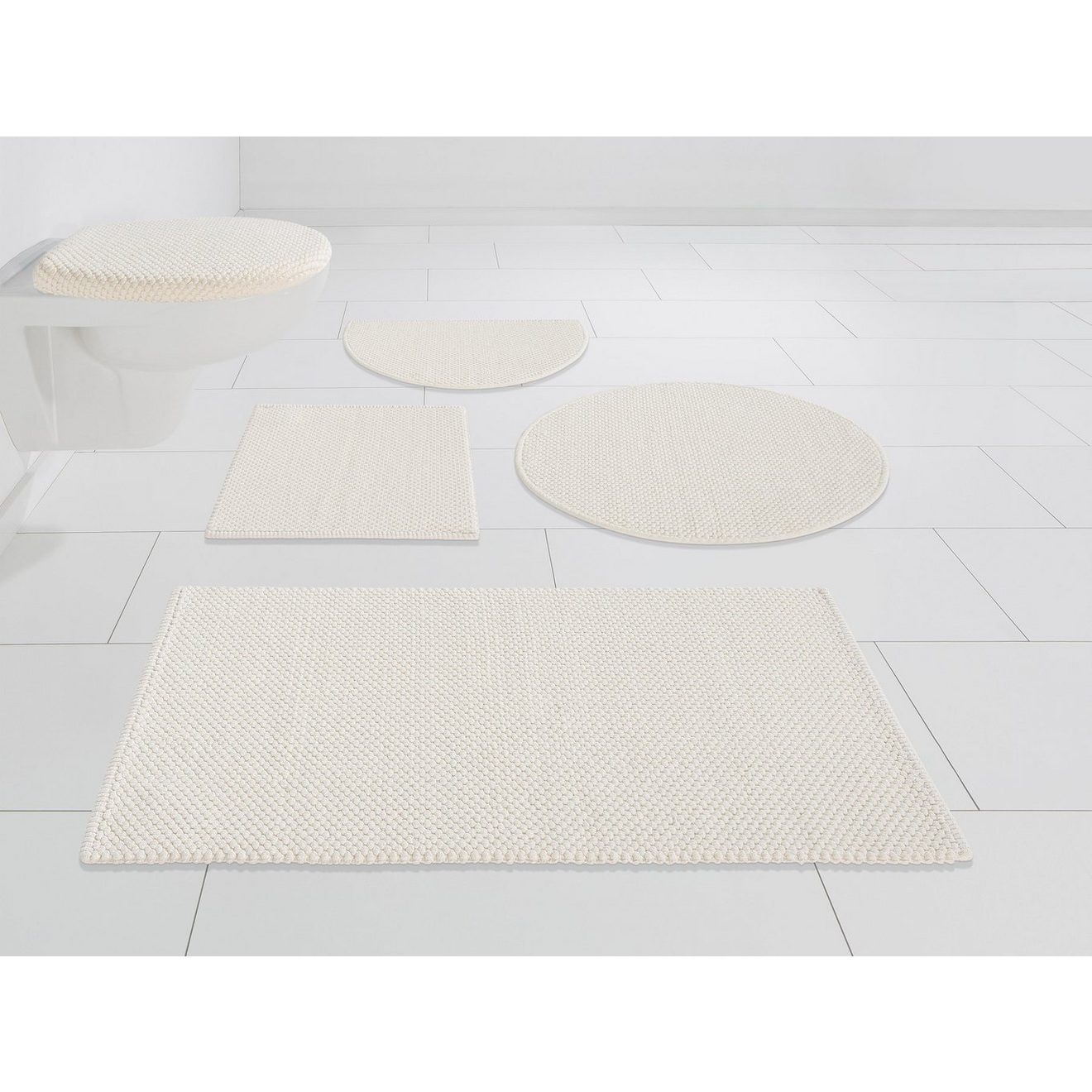 My home Badmat Lovro Badmat, aan beide kanten te gebruiken, ook als 3-delige set