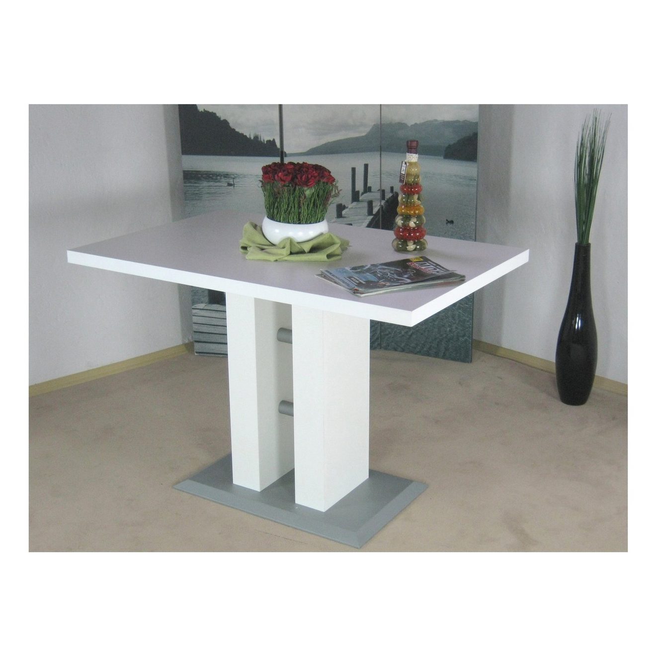 INOSIGN Eettafel op zuil LUXOR Breedte 110 cm